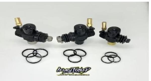 Ielasi IELASITUNED CARBURETOR RING BLACK .12 GP3 (3) - ITD-RING/3